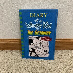 Diary of a Wimpy Kid The Getaway by Jeff Kinney Hardcover Book